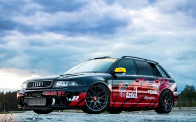 Audi RS4 1300+… Gatebil machine !