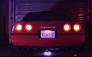 Chevrolet Corvette C4 1987 Stance - Ambiance Retrowave !
