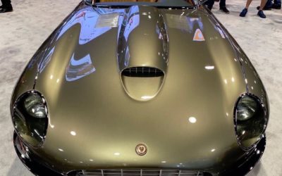 #SEMA 2019 : Jaguar Type E par Chip Foose