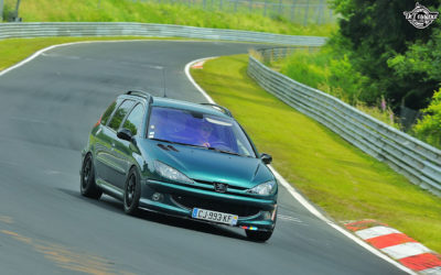 La Peugeot 206 RW S16 de Nicolas – Un p&rsquo;tit break sur le Nürb !