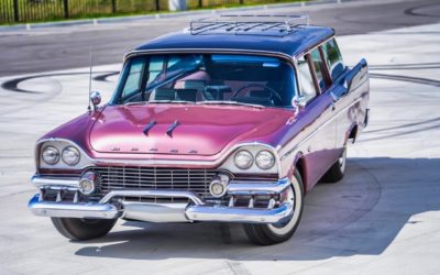 &rsquo;58 Dodge Suburban Spectator… Du custom d&rsquo;origine.