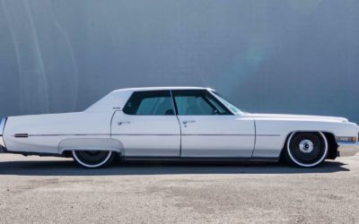 Bagged &rsquo;72 Cadillac Deville Sedan… Just cruisin&rsquo;