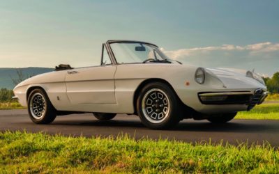 &rsquo;69 Alfa Spider Duetto – Osso di seppia sauce restomod !