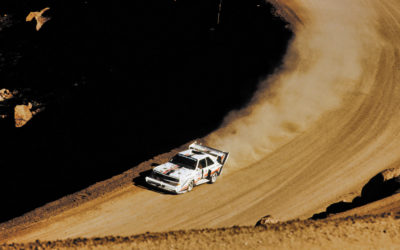Audi Quattro et Pikes Peak, des anneaux dans les nuages…