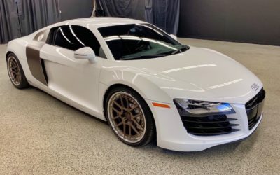 Audi R8 V8 4.2 l – Shootée au biturbo