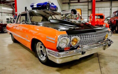 &rsquo;63 Chevrolet Impala SS – Le monstre !