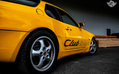 Porsche 968 CS – Par devant, c’est bien aussi…