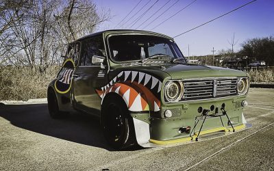 &rsquo;75 Mini 1275 GT Clubman en V6 Turbo central arrière – Proto 100% vénèr !