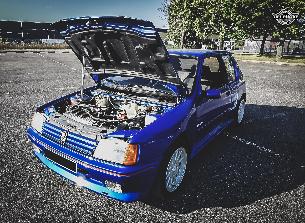 Peugeot 205 GTi Mi16 Gutmann - Quand le tuning devient collector ! 7