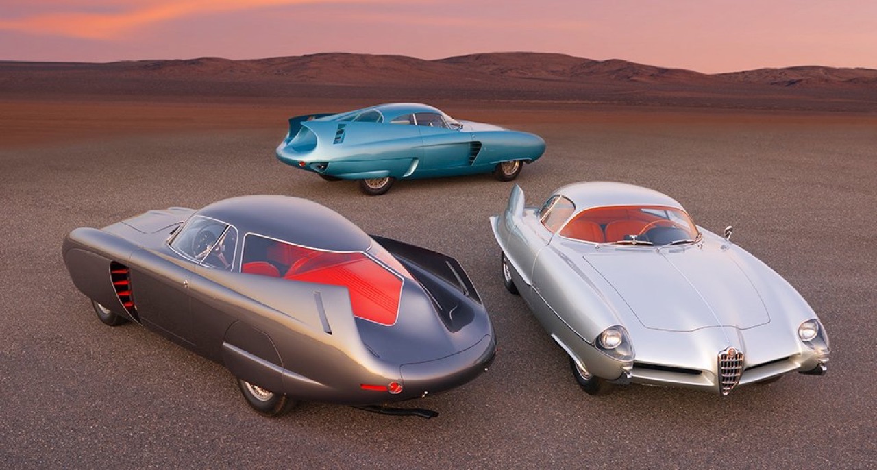 Alfa Romeo Bertone BAT - 3 ans... 3 concepts... 3 icônes ! 3