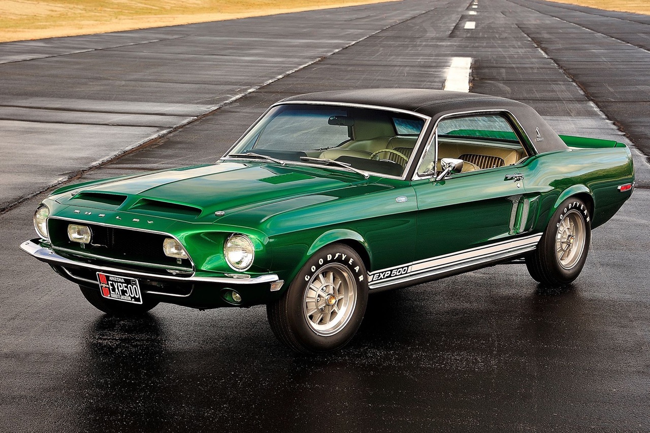 Ford Mustang : '67 Little Red & '68 Green Hornet - Chez Shelby on faisait aussi des licornes ! 3