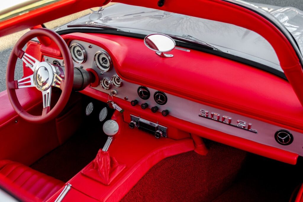 Mercedes 300 SL Gullwing en V8 LS1... Ils l'ont fait ! 14