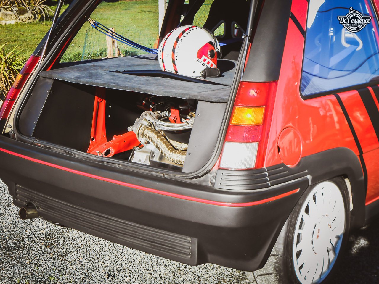 R5 GT Turbo de Cédric : Propu' en central arrière ! Le chainon manquant... 9