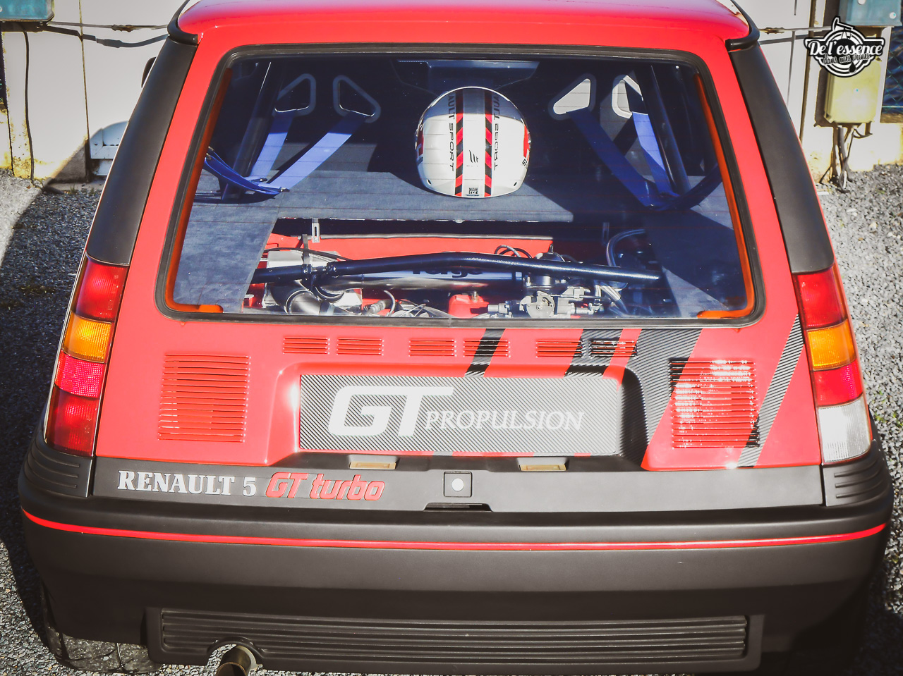 R5 GT Turbo de Cédric : Propu' en central arrière ! Le chainon manquant... 4