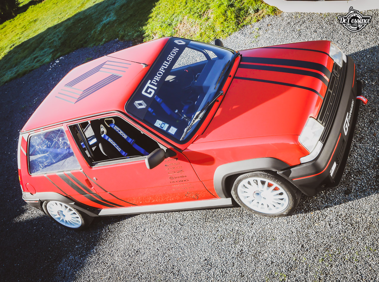R5 GT Turbo de Cédric : Propu' en central arrière ! Le chainon manquant... 6