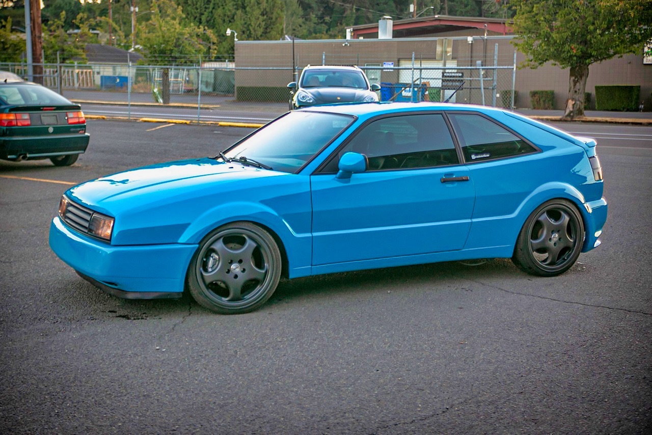 '93 VW Corrado VR6 - Vous aimez le bleu ?! 4