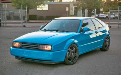 &rsquo;93 VW Corrado VR6 – Vous aimez le bleu ?!