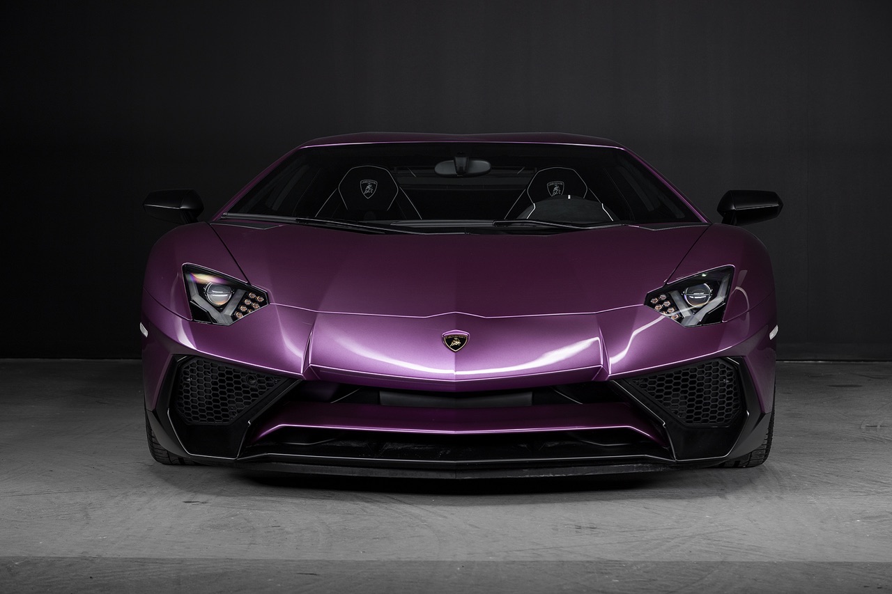 Lamborghini Aventador LP750-4 SV - Quand le taureau se fait violet ! 3