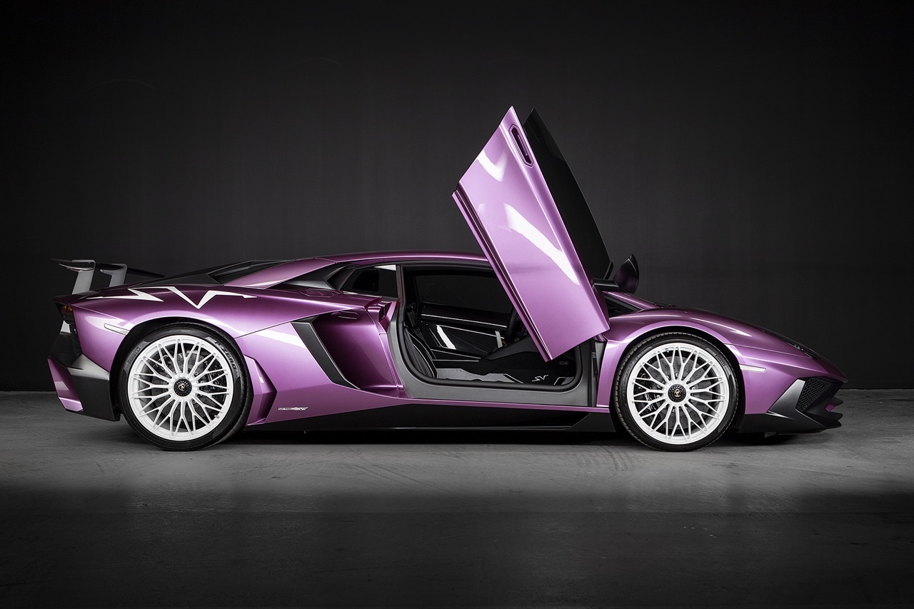 Lamborghini Aventador LP750-4 SV - Quand le taureau se fait violet ! 7