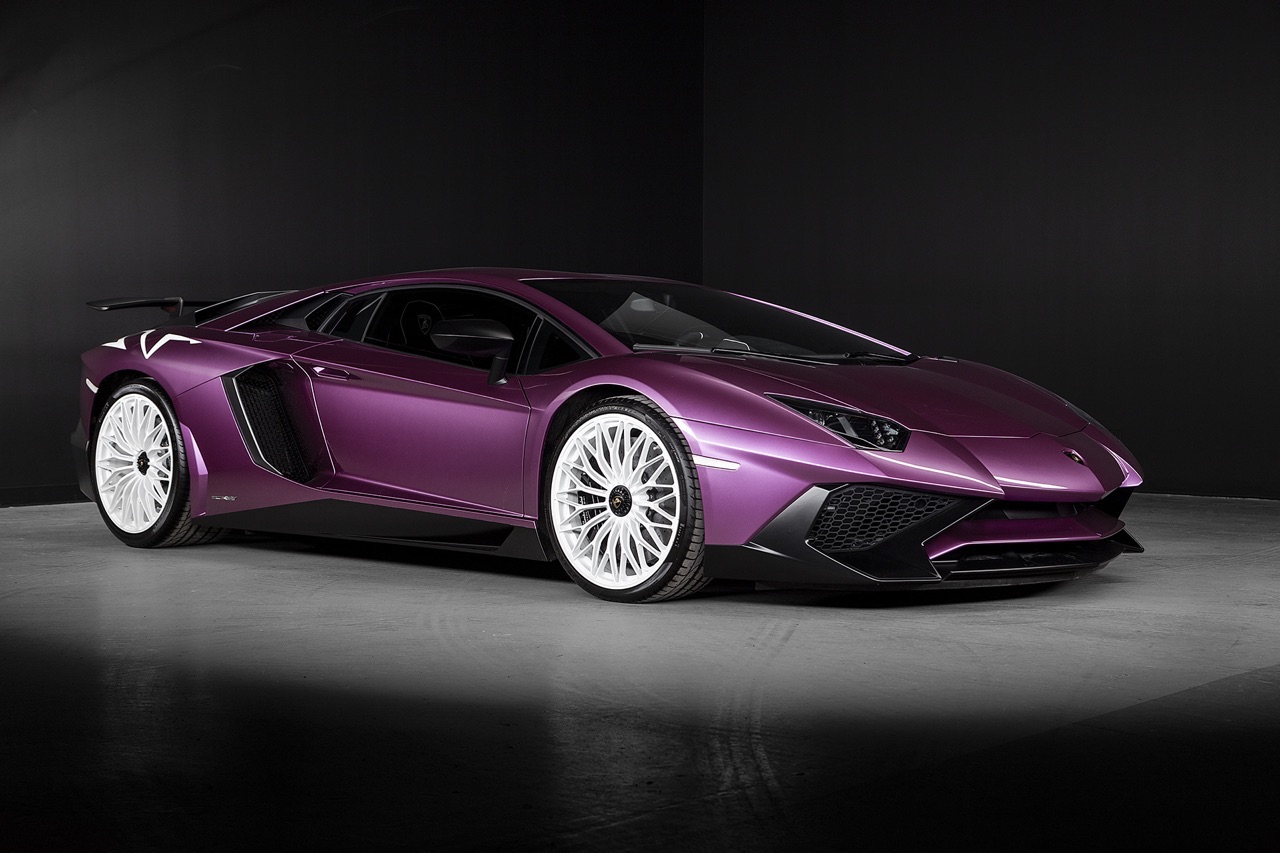 Lamborghini Aventador LP750-4 SV - Quand le taureau se fait violet ! 1