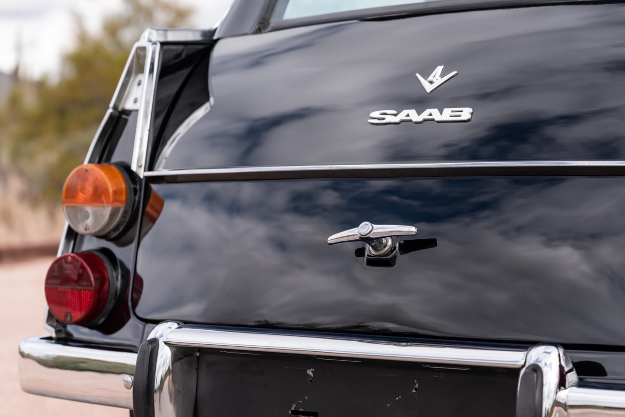 '71 Saab 95 Wagon en V8 502 ci... oui, ça fait 8.2 l ! 29