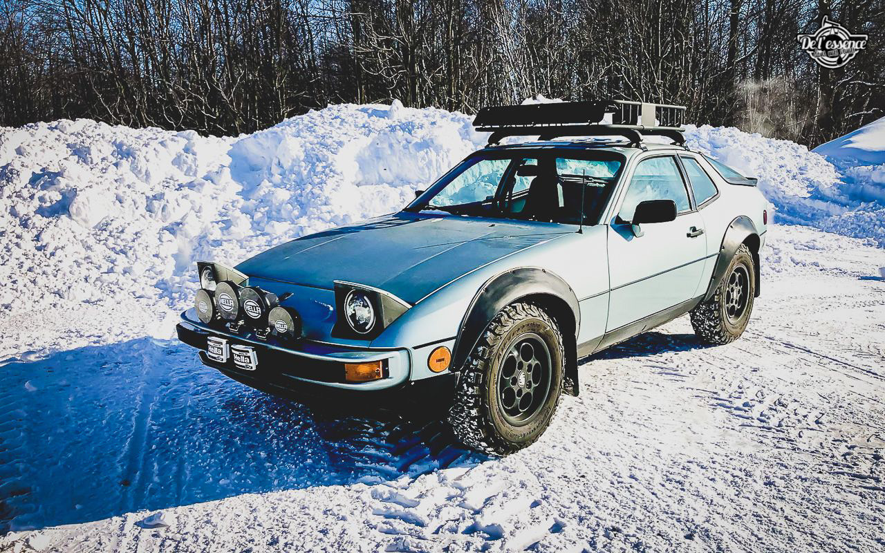 Porsche 924 S MadSnow – Sportive quatre saisons !