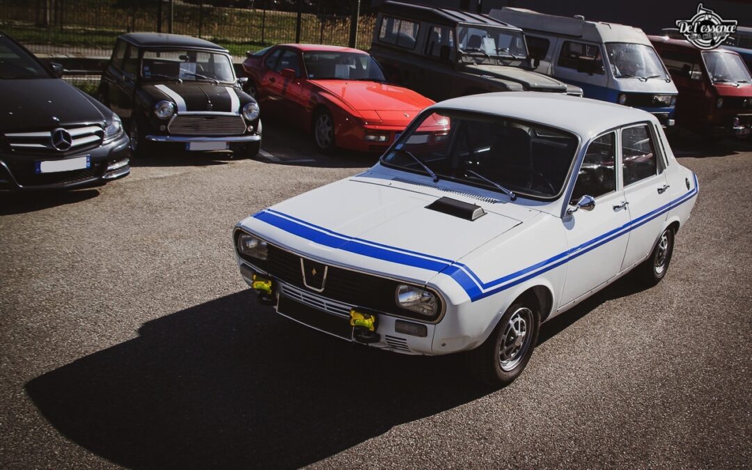 R12 Gordini… bleu et blanc, mais dans le désordre !