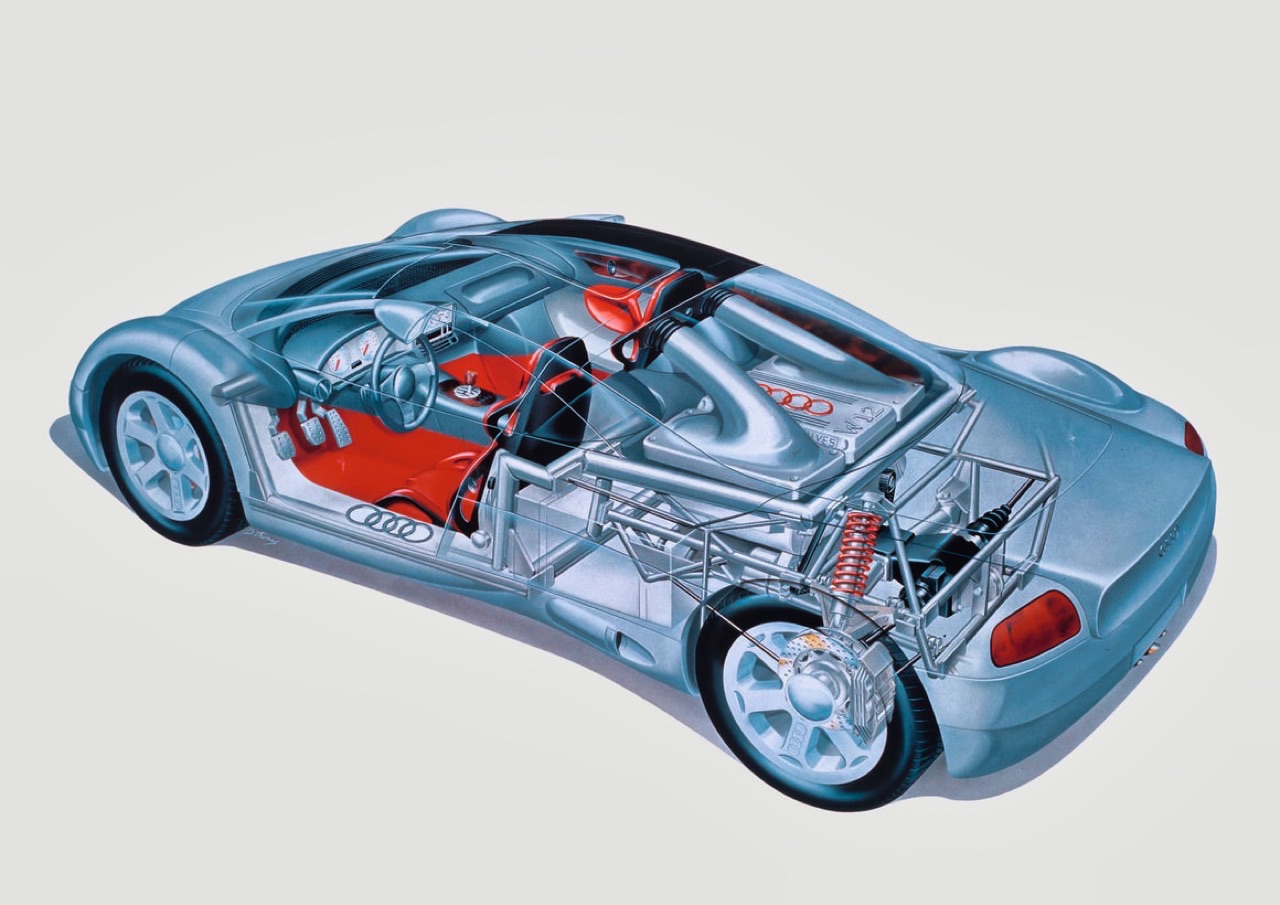 Audi Avus - Alu & W12 pour un hommage à Auto Union 4