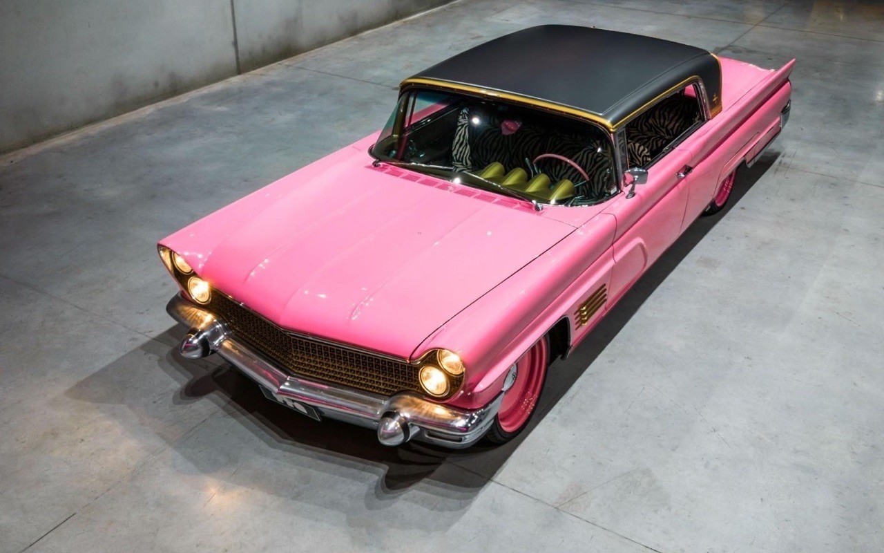 '60 Lincoln Continental MkV coupé - Hot Pink...! 5