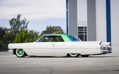&rsquo;63 Cadillac Coupé DeVille – Imaginez vous sur la Route 66 !