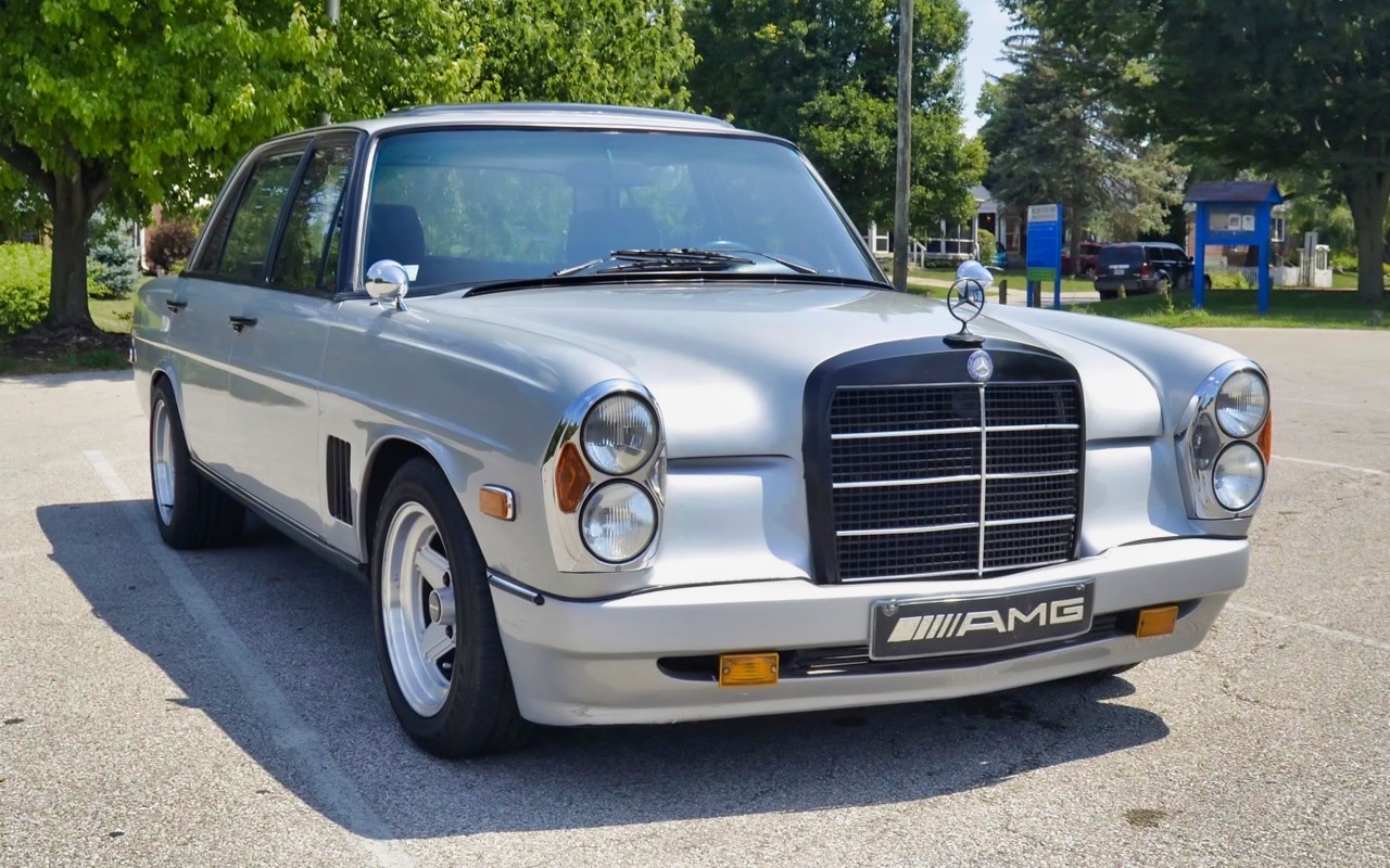 '71 Mercedes 300 SEL 6.3 AMG... The grey pig ! De l'essence dans mes veines