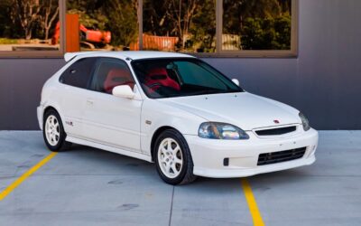&rsquo;99 Honda Civic Type R – Là haut !