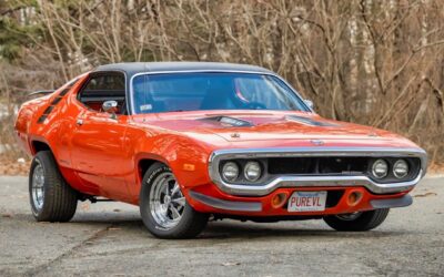 &rsquo;72 Plymouth Road Runner 440 – Le cul en l&rsquo;air !