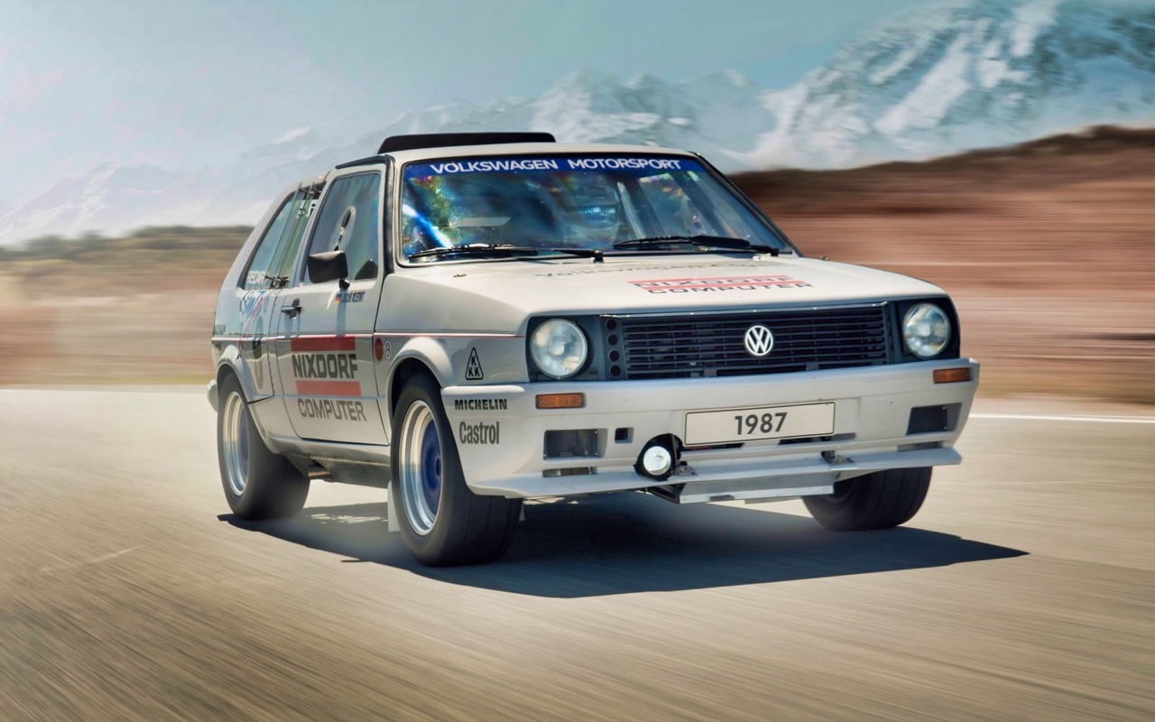 &rsquo;87 VW Golf Bimoteur Pikes Peak – La chasse aux nuages !