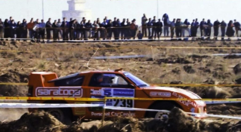 Red Typhoon ou F40 Pajero 4x4 : Une F40 au Paris Dakar ? 9