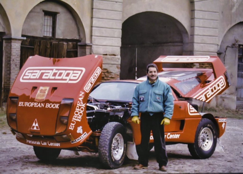 Red Typhoon ou F40 Pajero 4x4 : Une F40 au Paris Dakar ? 7