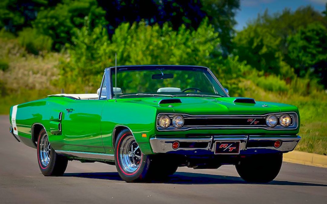 Dodge Coronet R/T Hemi Convertible de 1969… Poke-Ball Go !