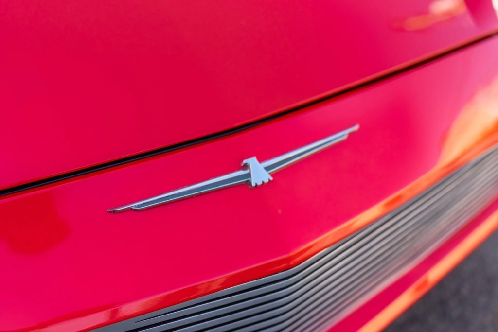 ‘03 Ford Thunderbird SEMA build : T bird goût mandarine 5