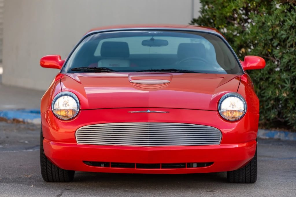 ‘03 Ford Thunderbird SEMA build : T bird goût mandarine 3