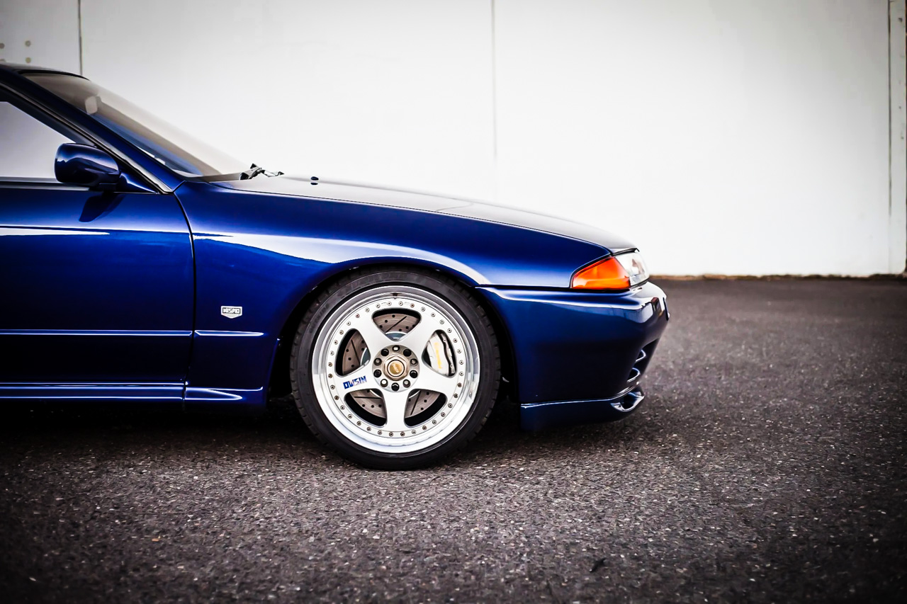 Nissan Skyline R32 GT-R : Blue Godzilla 1