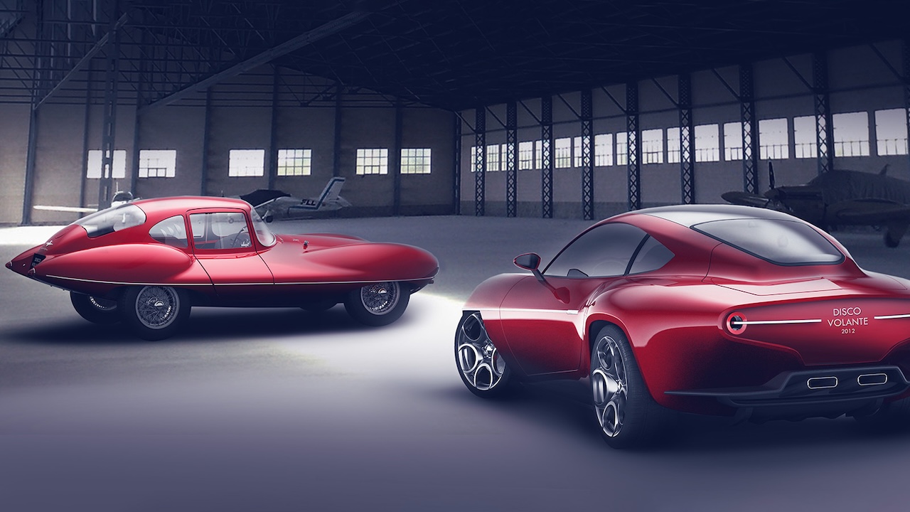 Touring Superleggera Disco Volante - L'Alfa 8C version Miss Univers ! 1