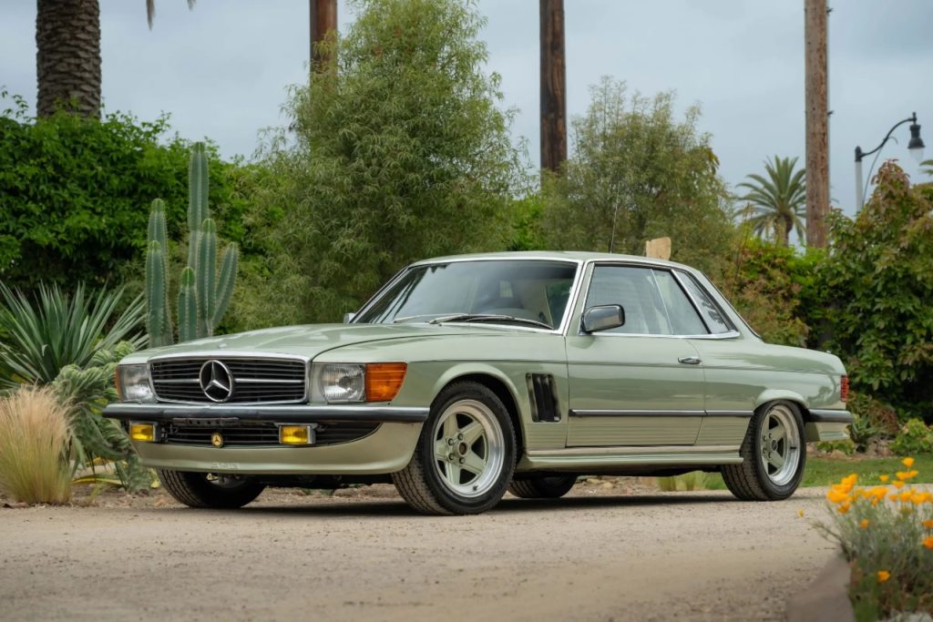 '76 Mercedes SLC 450 en V8 6.8 l... The Green Machine ! 2