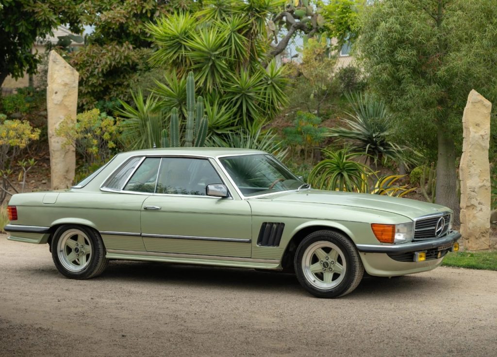 '76 Mercedes SLC 450 en V8 6.8 l... The Green Machine ! 8