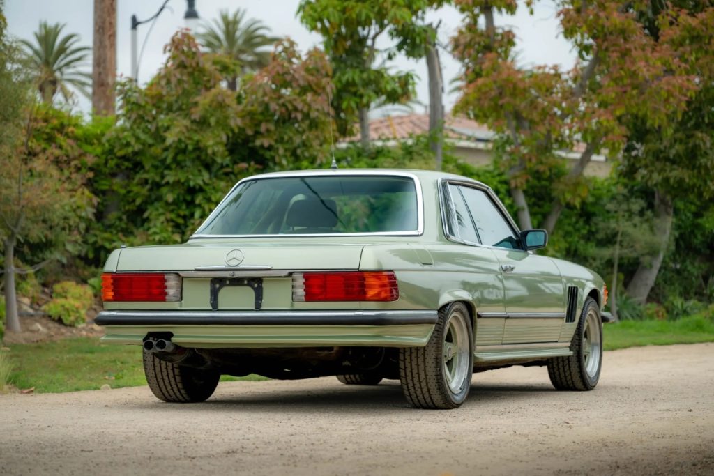 '76 Mercedes SLC 450 en V8 6.8 l... The Green Machine ! 7