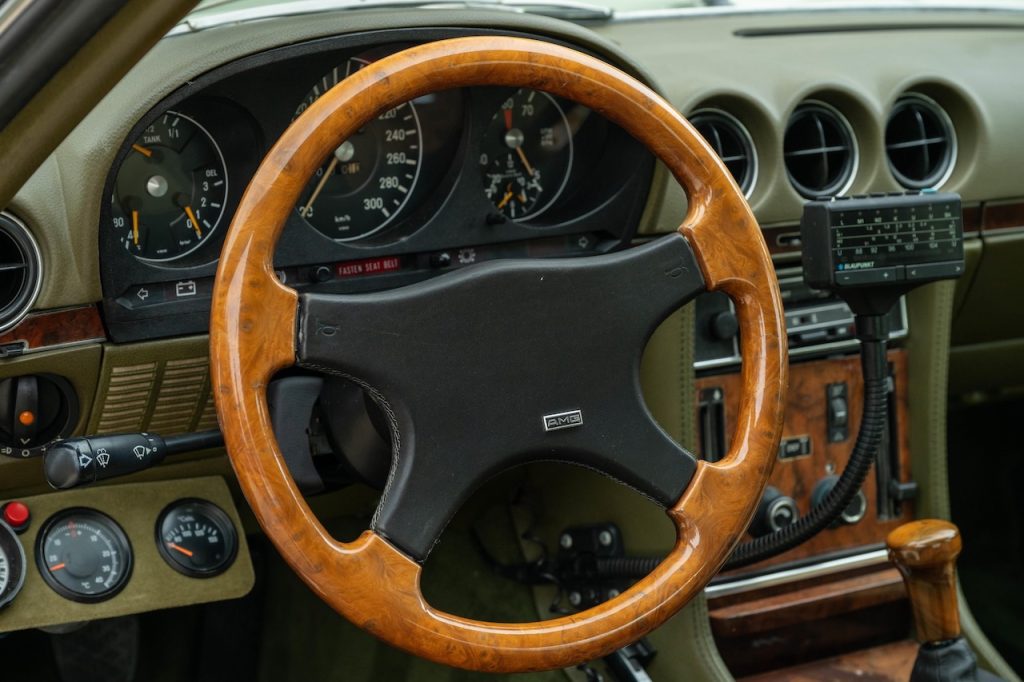 '76 Mercedes SLC 450 en V8 6.8 l... The Green Machine ! 21