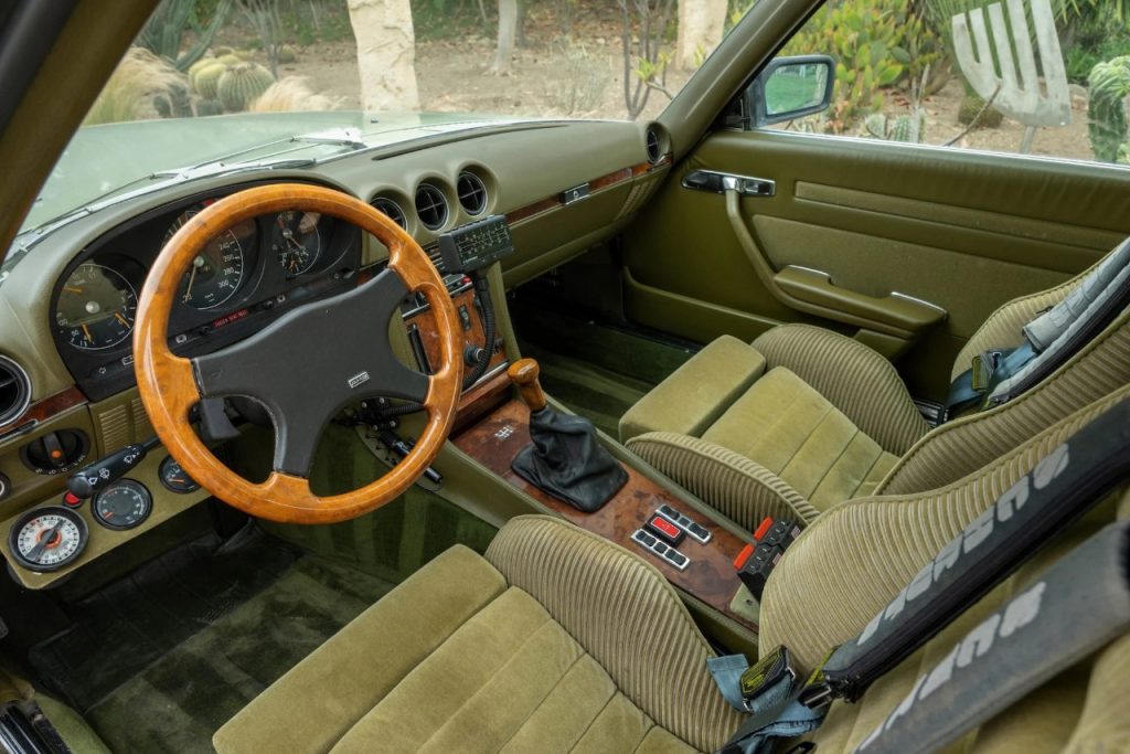 '76 Mercedes SLC 450 en V8 6.8 l... The Green Machine ! 18