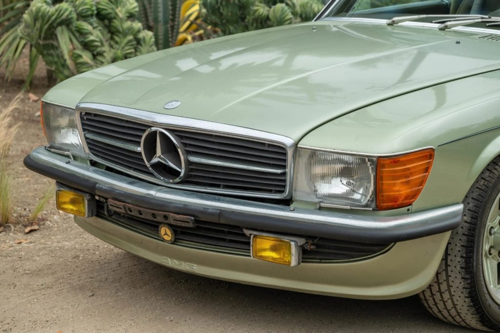 '76 Mercedes SLC 450 en V8 6.8 l... The Green Machine ! 11