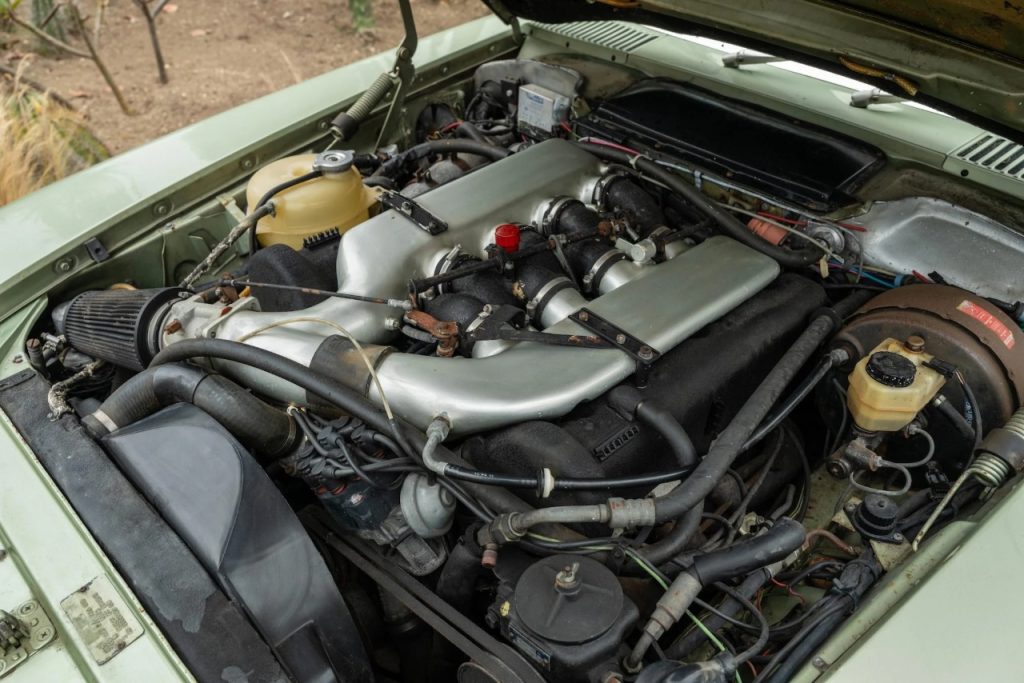 '76 Mercedes SLC 450 en V8 6.8 l... The Green Machine ! 17