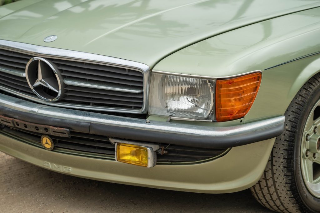 '76 Mercedes SLC 450 en V8 6.8 l... The Green Machine ! 14