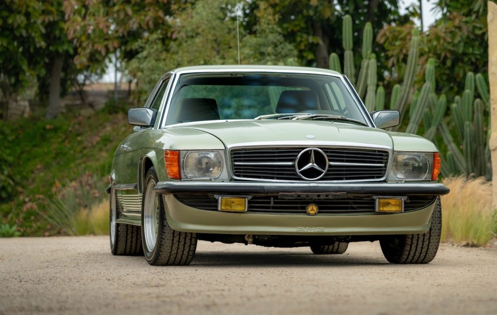 '76 Mercedes SLC 450 en V8 6.8 l... The Green Machine ! 6